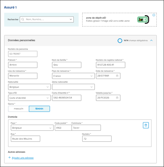 Allianz Life Portal - nouveau client